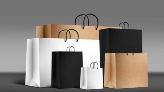 بند ساک دستی کاغذی