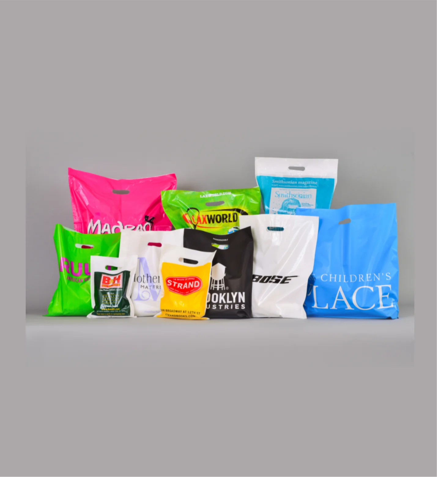 تولید انواع ساک دستی پلاستیکی تبلیغاتی 